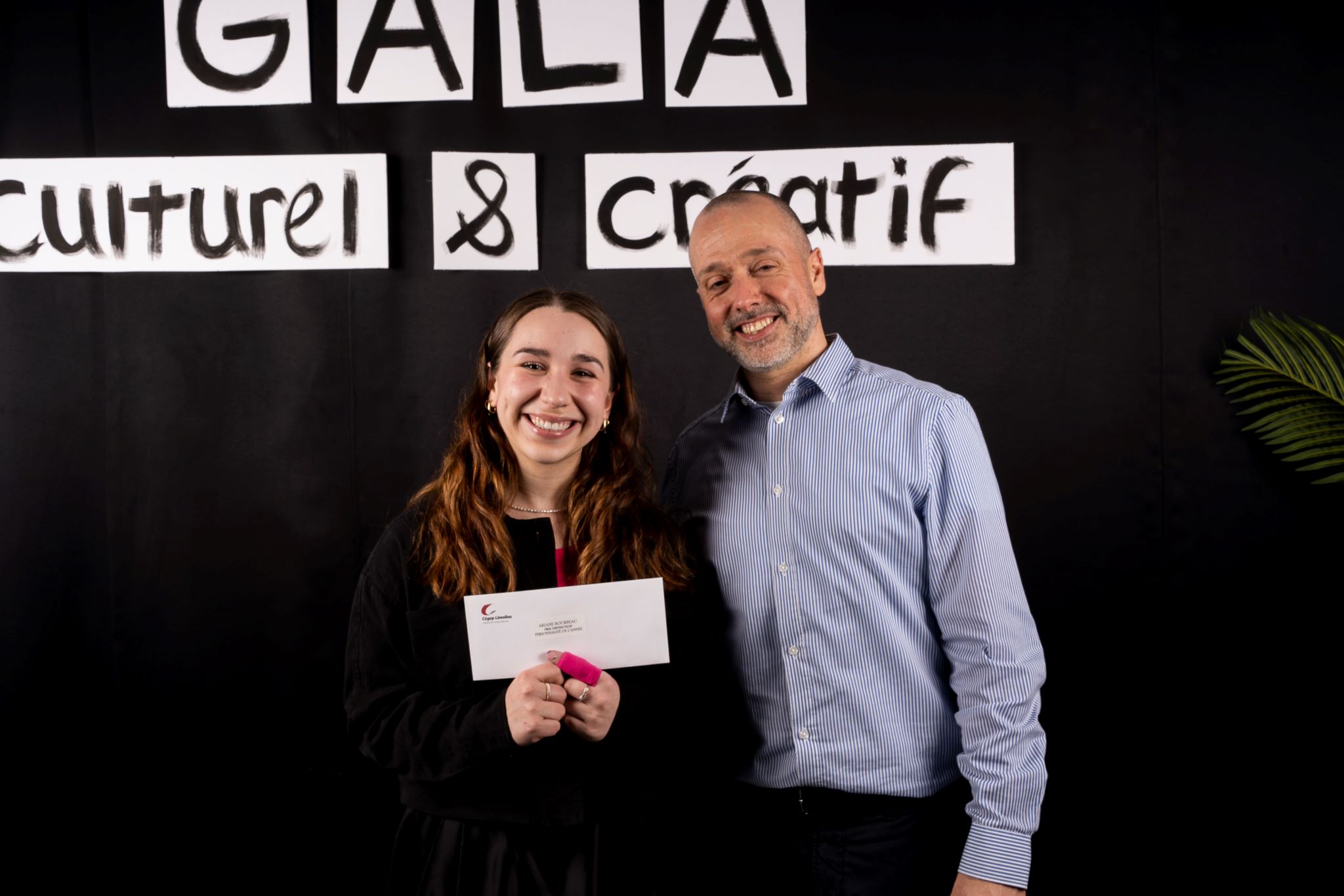 Ariane Bourbeau, personnalité de l'année au Gala culturel et créatif 2023 du Cégep Limoilou