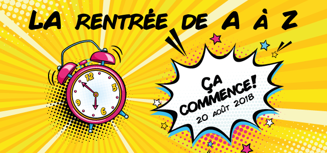 Cadran ça commence! 20 août 2018