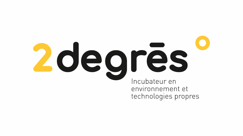 Logo 2degrés Incubateur en environnement et technologies propres