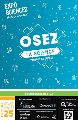 Affiche officielle Expo-Sciences 2025