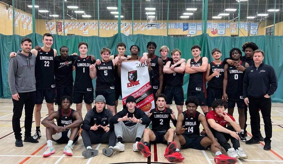 L'équipe de basketball masculin division 2 est championne du tournoi des Lynx